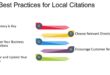 Local Citations Best Practices: Boosting Online Visibility